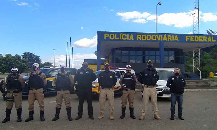 Operação de repressão a crimes nas rodovias de Minas entra na segunda fase - PMRv/Divulgação