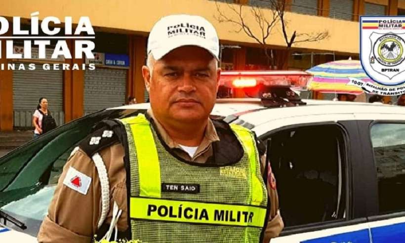 Comandante da 4ª Companhia de Batalhão de Trânsito morre de COVID-19 em BH  - PM/Divulgação