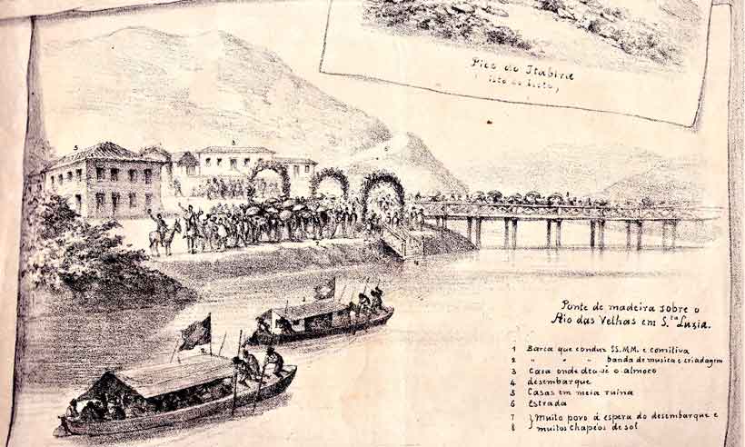 Há 140 anos, D. Pedro II visitava MG: confira marcas que resistem até hoje  - reprodução