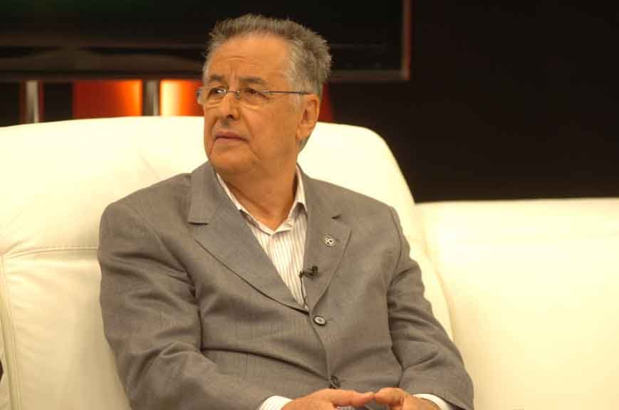 Que o Cruzeiro saúde um ícone, o narrador Alberto Rodrigues - Alexandre Guzanshe/EM/D.A Press %u2013 20/9/11
