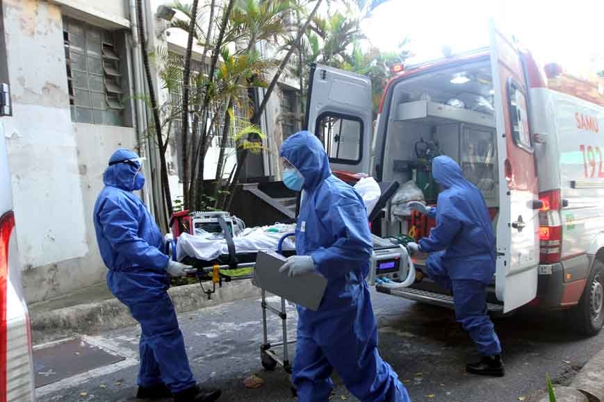 Sobe número de não idosos em UTIs, e isso piora colapso. Entenda por que  - Jair Amaral/EM/D.A Press - 14/1/21