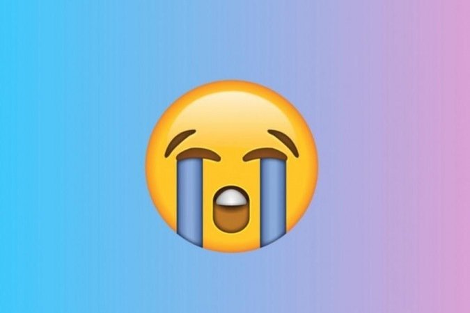 Pela 1ª vez, emoji de choro é mais usado que 'lágrimas de alegria'  - Reprodução