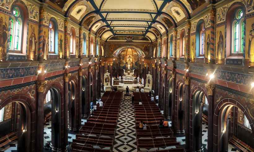 BH: instituições da Arquidiocese apoiam medidas de restrição de público - Leandro Couri/EM/D.A Press