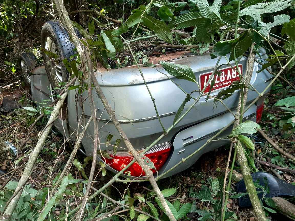 PM persegue e captura quadrilha de roubos de carros em Barão de Cocais - Polícia Militar/Divulgação