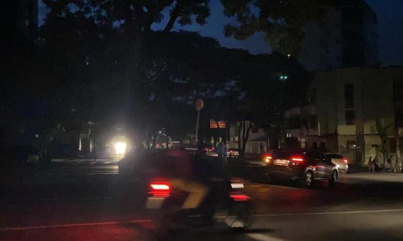 Bairros da Região Centro-Sul de BH têm apagão na noite desta quarta (7/4) - Reprodução de Internet