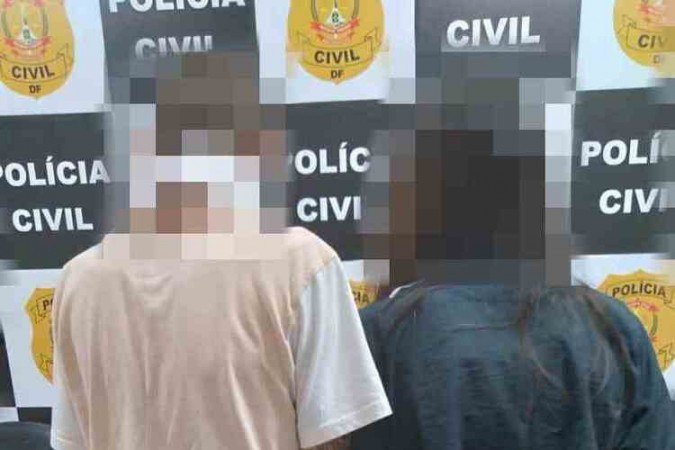 Depois de acidente, polícia prende casal que aplicava golpe em farmácias - PCDF/Divulgação