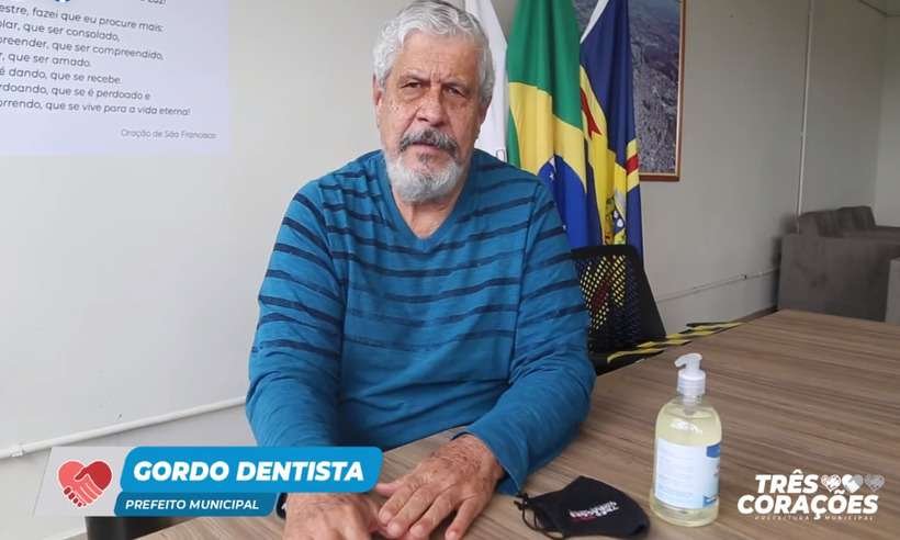 'Eu não sou palhaço', desabafa prefeito de Três Corações - Reprodução Facebook