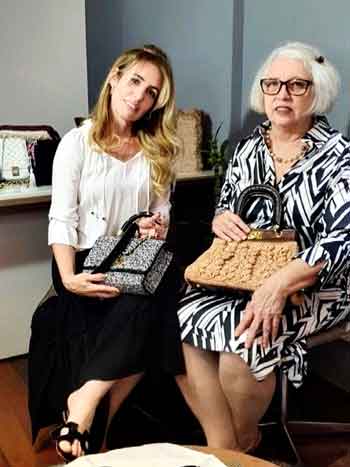 Mãe e filha criam marca de bolsas de crochê, impulsionadas pela pandemia - Acervo pessoal