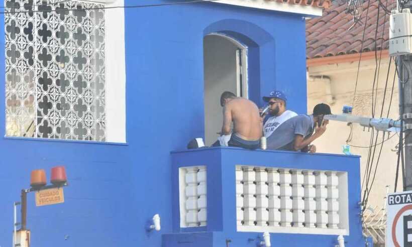Clássico: locais de reunião de torcedores têm pouco movimento em BH - Marcos Vieira/EM/D.A Press