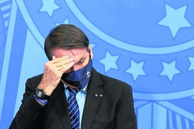 Em ligação, Bolsonaro pede a Kajuru que CPI da COVID mire os governadores - Evaristo Sá/AFP