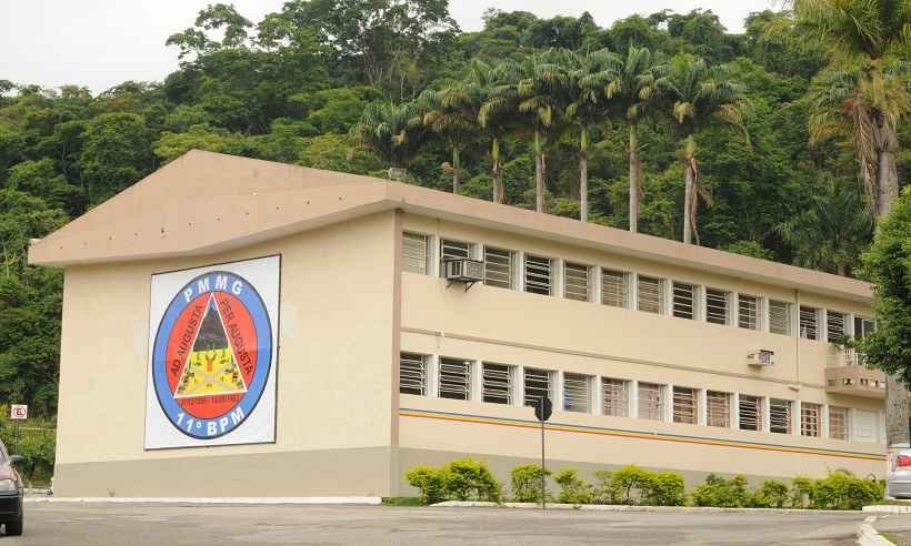Policial mata homem que ameaçava esfaquear mulher - PMMG/Divulgação