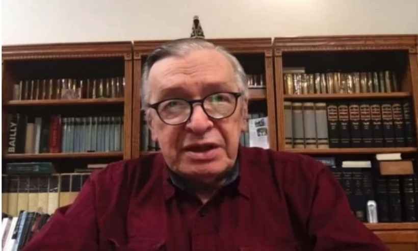 Guru de Bolsonaro, Olavo de Carvalho volta a ser internado nos EUA - Reprodução de Internet