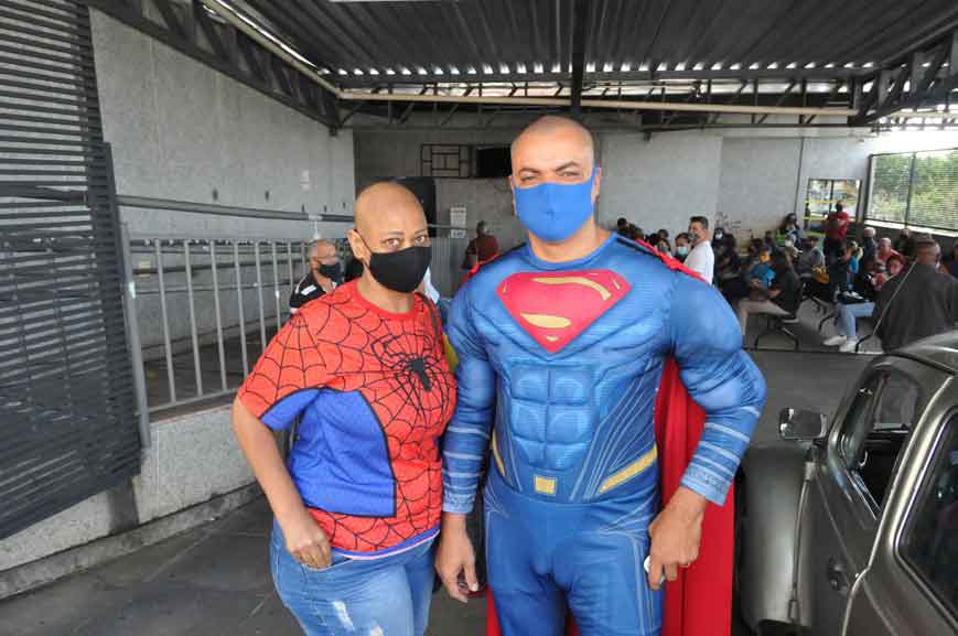 Super-herói ''ajuda'' a irmã com câncer - Gladyston Rodrigues/EM/D.A Press