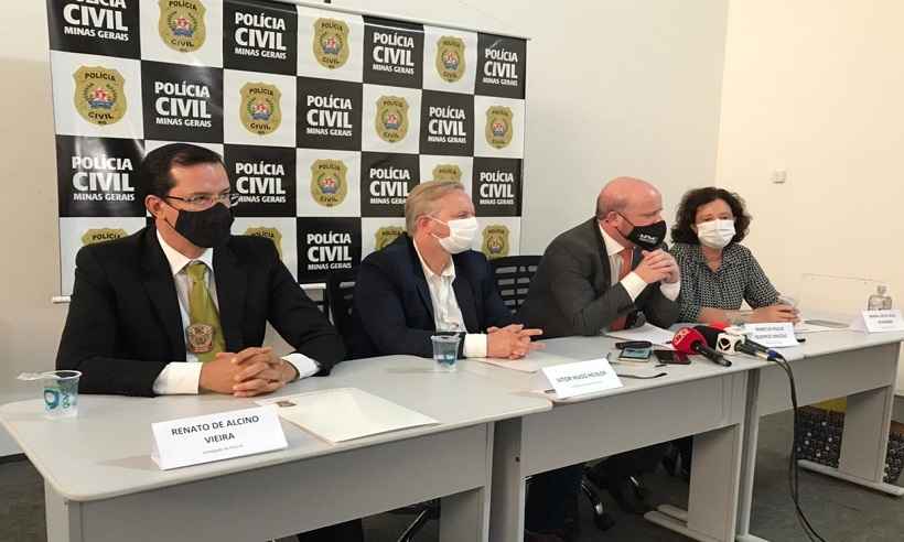 Operação policial resgata R$ 3 milhões desviados da Prefeitura de Araxá - PCMG/Divulgação 
