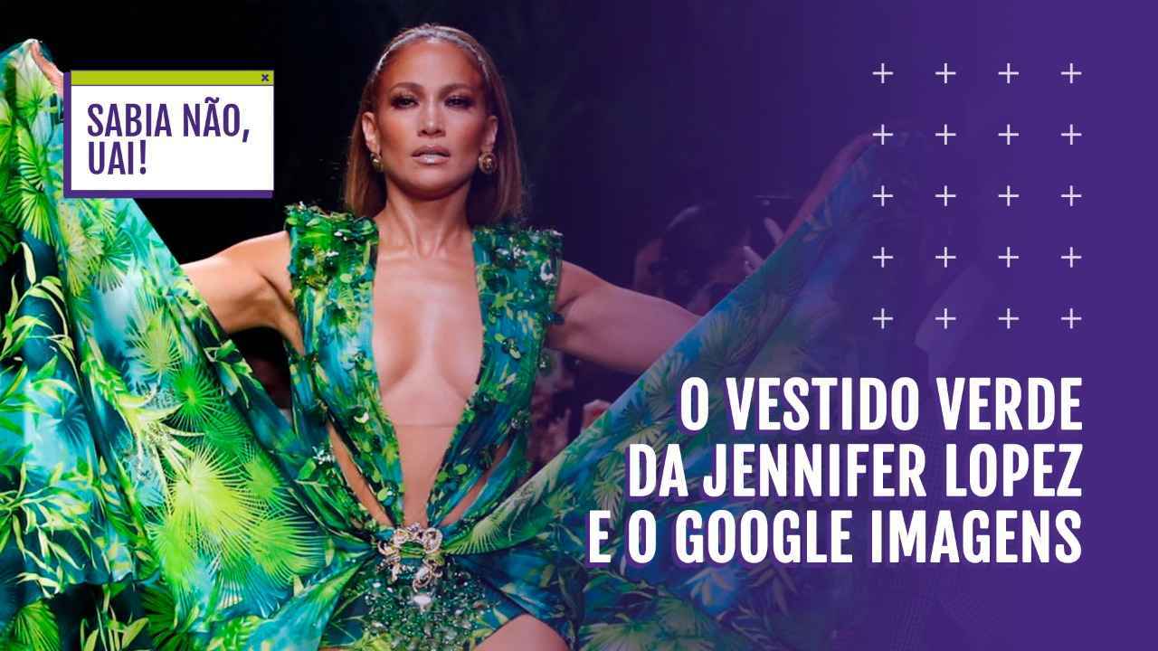 O vestido verde de Jennifer Lopez e a origem do Google Imagens - D.A.Press
