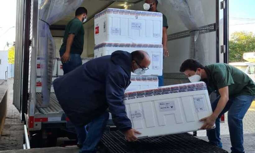 COVID-19: Minas recebe o 13º lote de vacinas, com mais de 700 mil doses - Ingrid Vasconcelos/ SES-MG