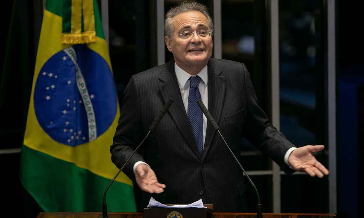 Sem Renan como relator, MDB ameaça romper com governistas para presidência da CPI - AFP / Sergio LIMA