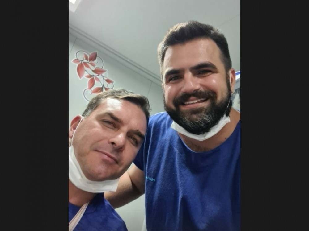 Flávio Bolsonaro sofre acidente no Ceará - Reprodução da internet/Instagram