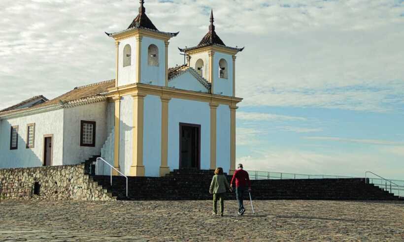 Serra da Piedade: peregrinos retornam após 1 mês de fechamento do santuário - ARQUIDIOCESE DE BH/DIVULGAÇÃO