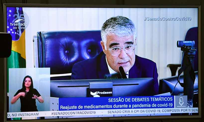 Ordem de Bolsonaro  é lutar para colocar aliados na CPI da COVID - Edilson Rodrigues/Agência Senado - 21/3/21