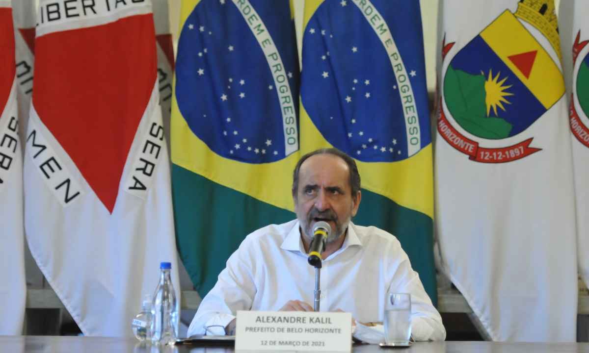 Kalil sobre BH na pandemia: ''Não há nenhum município em condição melhor" - Alexandre Guzanshe/EM/D.A press