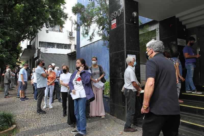 COVID-19: Minas registra mais que o triplo de mortes em apenas um dia - Jair Amaral/EM/D.A press