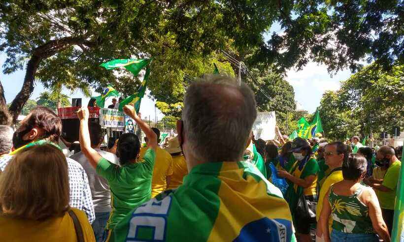 BH tem carreata pró-Bolsonaro no Dia de Tiradentes - Twitter/Reprodução