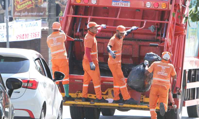 Atenção: não haverá coleta de lixo em BH neste sábado, Dia do Trabalhador - Edesio Ferreira/EM/ D.A Press