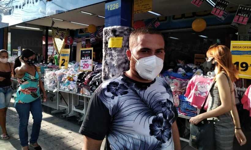 Comerciante que cobrou Zema: 'Currículo é toda hora. Povo está desesperado' - Gabriel Ronan/EM/D.A Press
