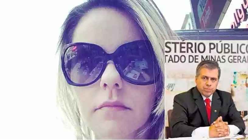 Médicos que atestaram o óbito da mulher do promotor são indiciados - Reprodução do Facebook e MPMG/Divulgação