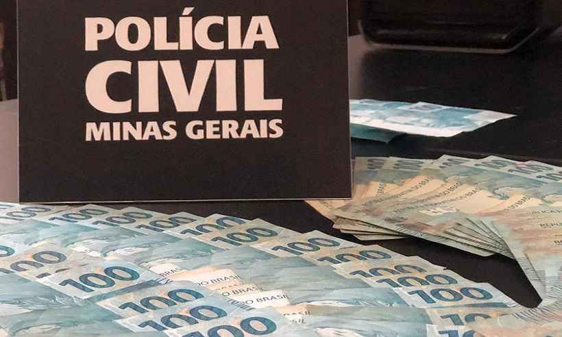 Presa mulher que desviou R$ 500 mil da patroa, em Conselheiro Lafaiete  - PCMG/Divulgação