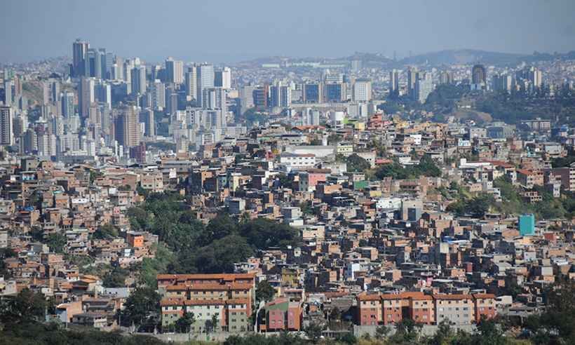 Mapa da COVID-19 em BH mostra alta exposição em áreas mais pobres - Juarez Rodrigues/EM/D.A Press - 22/07/2020