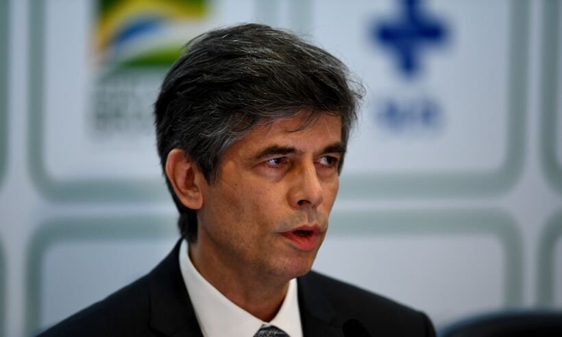 Acompanhe, ao vivo, o depoimento de Nelson Teich na CPI da Covid - Evaristo Sá/AFP