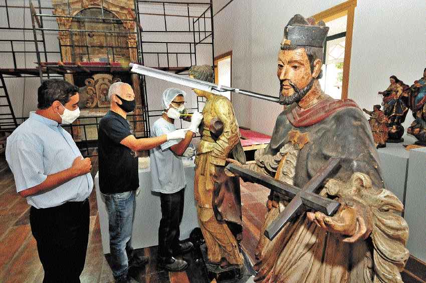 Campanha busca 'padrinhos' para imagens sacras em Ouro Preto - Gladyston Rodrigues/EM/D.A Press