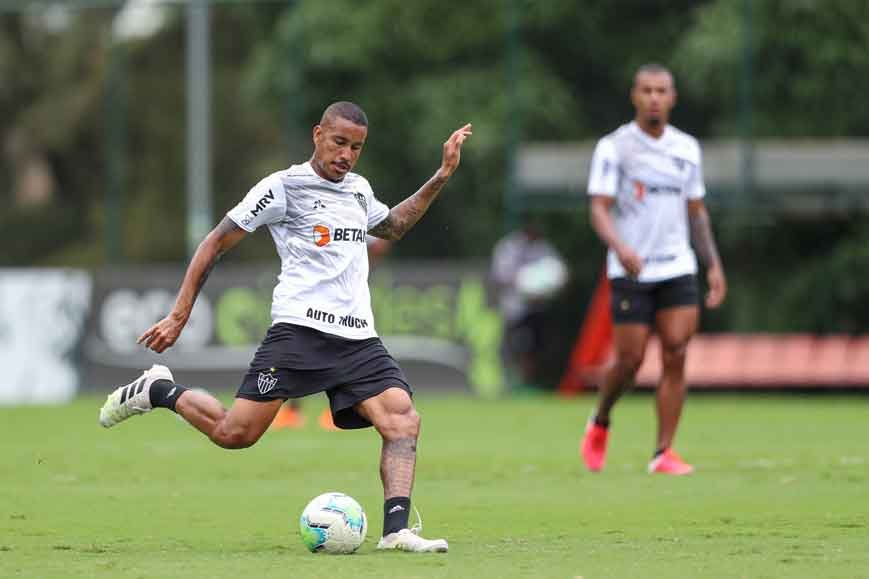 Cuca diz que definiu espinha dorsal para desafios na Libertadores - PEDRO SOUZA/ATLÉTICO 12/2/21