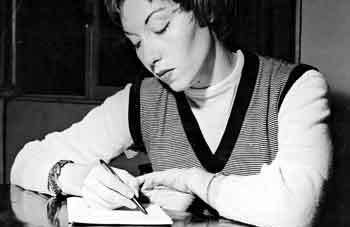 Manuscritos de 'A hora da estrela' revelam 'segredos' de Clarice Lispector - Badaró Braga/O Cruzeiro - 1954