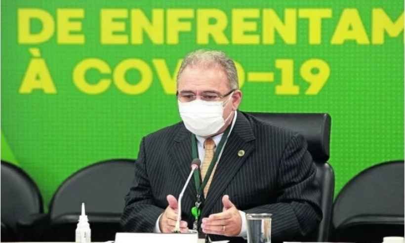 Queiroga: governo assinou novo contrato de 100 milhões de doses com Pfizer - Ailton de Freitas/MS