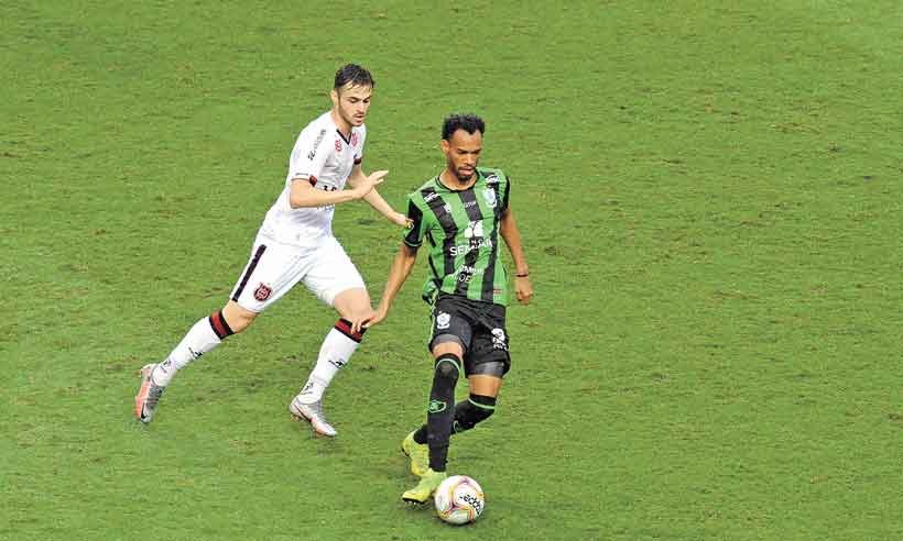 Contra desfalque na  final, ordem no América é o fair play - Juarez Rodrigues/EM/D.A Press  20/10/20