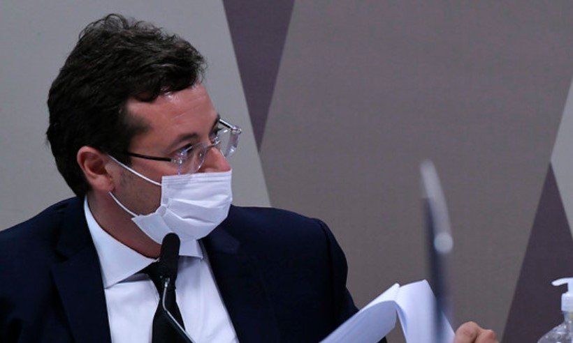 CPI da COVID: Wajngarten elogia 'coragem' de Pazuello ao assumir ministério - Edilson Rodrigues/Senado Federal