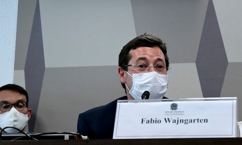 Wajngarten diz que não sabe autoria da campanha 'O Brasil Não Pode Parar' - Edilson Rodrigues/Senado Federal