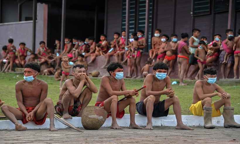 Entidade pede ao STF retirada de invasores de terra Yanomami - Nelson Almeida/AFP