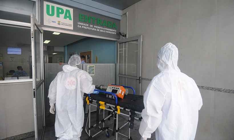 Minas Gerais chega a 37 mil mortes pela COVID-19 - Leandro Couri/EM/D.A Press - 09/04/2021