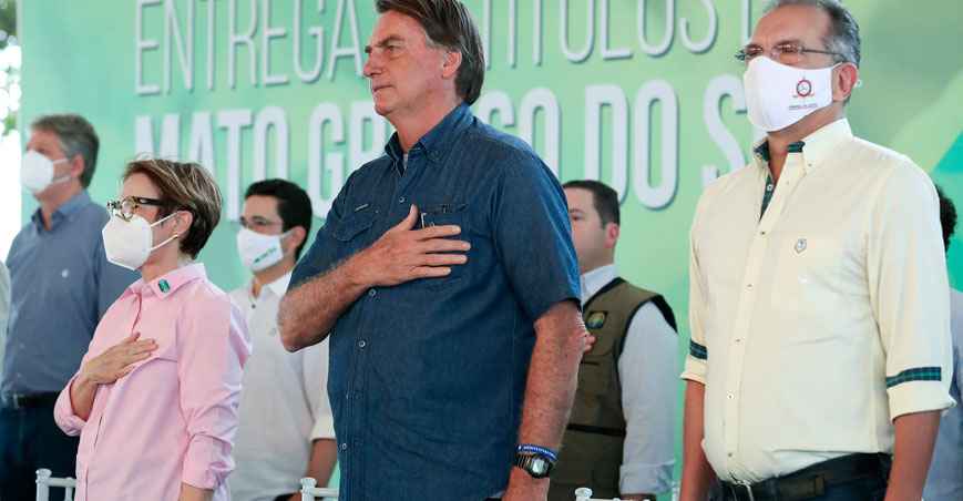 Bolsonaro passa o recibo com as últimas pesquisas eleitorais para 2022 - MARCOS CORREA/PR