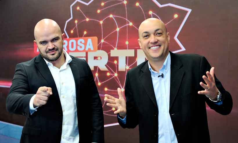 Renato Rios Neto e Thiago Reis estreiam no ''Alterosa alerta'' -  Leandro Couri/EM/D.A Press
