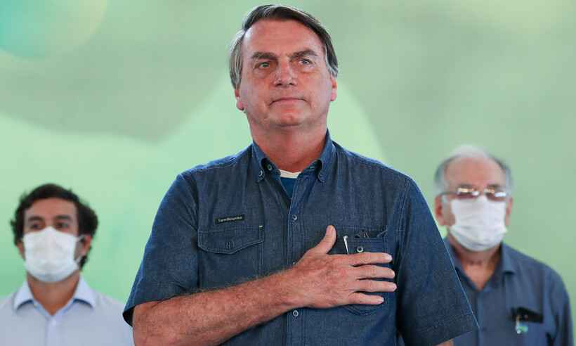 No Twitter, Bolsonaro presta solidariedade à família de Bruno Covas - Marcos Corrêa/PR