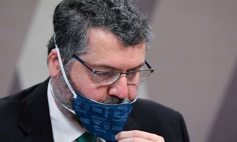 Ernesto Araújo sobre acusação a Kátia Abreu: 'Simplesmente disse a verdade' - Jefferson Rudy/Agência Senado