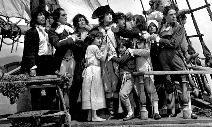A épica restauração de 'Napoleão', clássico do cinema mudo, daria um filme - Telecineplay/reprodução