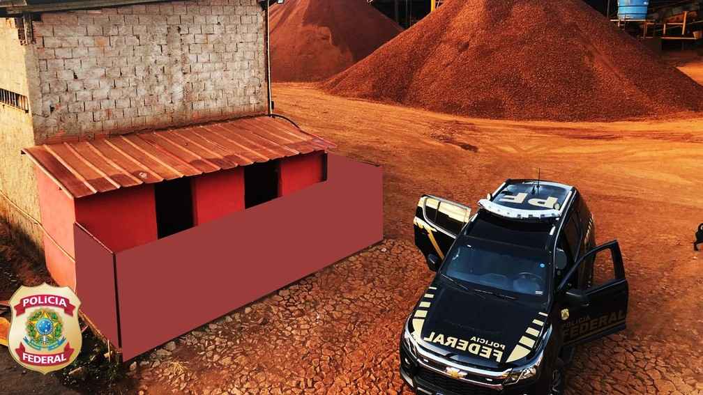 Polícia Federal indicia quatro por mineração ilegal na Grande BH - PF/Divulgação