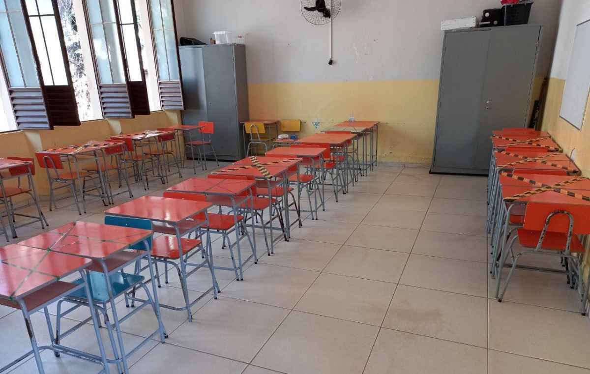 Aulas presenciais são retomadas gradualmente em Bom Despacho - Divulgação/ Prefeitura de Bom Despacho