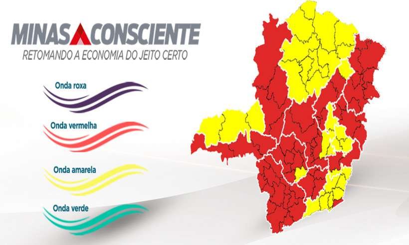 COVID-19 em MG: macrorregião Jequitinhonha retorna para a onda vermelha  - Divulgação/Imprensa MG